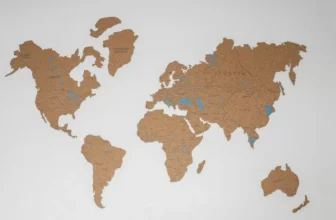 Papel de parede do mapa mundi: decoração no estilo vintage, tonalidades e mais!